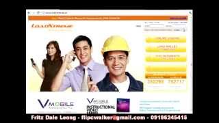 How to Register Online  Vmobile Loadxtreme [upl. by Arjun]