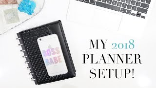 HOW IVE ORGANIZED MY PLANNER FOR 2018  5 TIPS FOR CHOOSING YOUR PLANNER [upl. by Aredna]