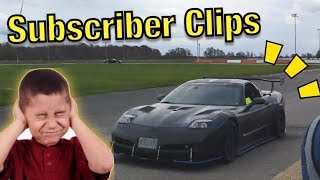 My Subscriber Cars Sound Like RICE Subscriber Clips [upl. by Strohben]