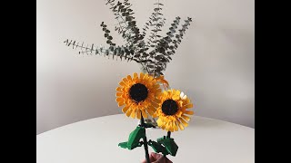 LEGO 40524 Sunflowers 🌻🌻 speed build [upl. by Pomeroy]