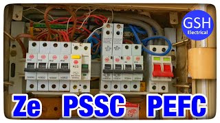 Prospective Fault Current PSCC PEFC PFC and External Earth Fault Loop Impedance Ze  Live Tests [upl. by Lightman85]