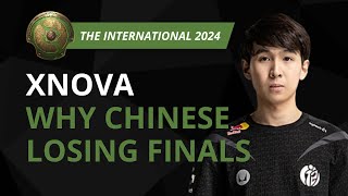 XNOVA WHY Chinese Teams Losing FINALS  Dota 2 TI 2024 Interview [upl. by Cung32]