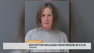 Exofficer Kim Potter released from prison early Monday morning [upl. by Ecnedurp73]