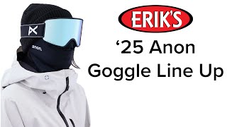 2025 Anon Ski amp Snowboard Goggle Lineup [upl. by Nickles664]