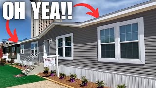 YOU cant go wrong w this NEW mobile home layout Im very SURPRISED Prefab House Tour [upl. by Leaw]