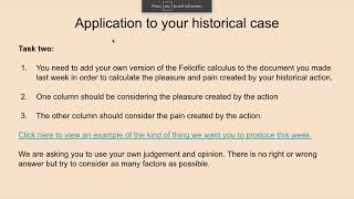 Utilitarianism Three Bentham and the Felicific Calculus [upl. by Anirehtac]