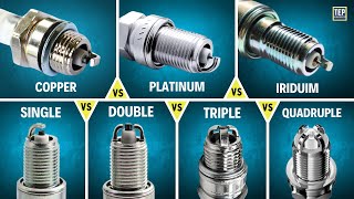 Types of Spark plugs  Which is Best [upl. by Etteuqram]