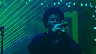 The Weeknd  Blinding Lights iHeartRadio Jingle Ball Live Performance [upl. by Cestar]