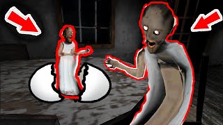 Granny vs Aliashraf funny animation part 93 Slenderina vs Baldi [upl. by Eenoj]