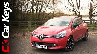 Renault Clio 2014 review  Car Keys [upl. by Nonarb]