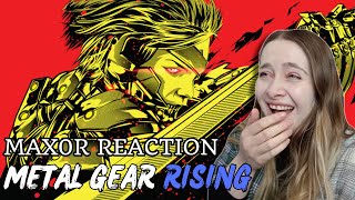 THE MEME IS TOO STRONG  An Incorrect Summary of Metal Gear Rising  Part 1  MAX0R REACTION [upl. by Chaker460]