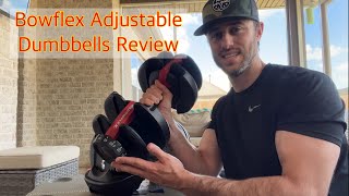 Bowflex SelectTech 552 Adjustable Dumbbells Review [upl. by Silenay]