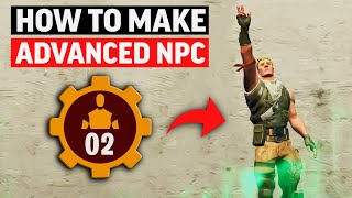 How to make ADVANCED NPC in Fortnite Creative [upl. by Rekrap]