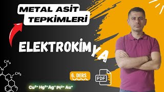 Metal AsitBaz Tepkimeleri  Kimya ve Elektrik  6 Ders [upl. by Caravette614]