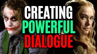 Dialogue The Secret to Writing Spoken Action Writing Advice [upl. by Enuj260]