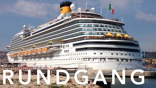 Costa Diadema  Rundgang [upl. by Leidag352]