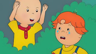 Caillou Scares Leo  Caillou Cartoon [upl. by Ocirederf]