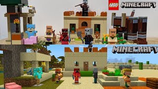 LEGO Minecraft The Illager Raid set 21160 in Minecraft [upl. by Agrippina]