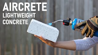 AIRCRETE lightweight concrete  Everything you need to know [upl. by Warfeld]