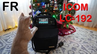 ICOM LC192  Évaluation du sac à dos pour le QRP IC705 [upl. by Stuppy930]