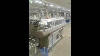 Shima Seiki NSVR 122  Jacquard Machine  knittingMachine [upl. by Margie]