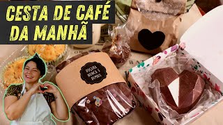 Cesta de café da Manhã Artesanal  Priscila Piardi [upl. by Barney774]