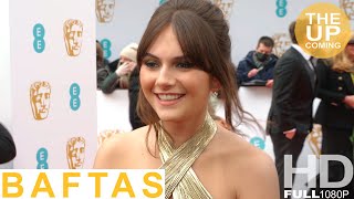 Emilia Jones BAFTA Awards 2022 Coda interview [upl. by Varien]