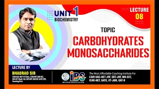 UNIT 1 CARBOHYDRATESDISACCHARIDES AND POLYSACCHARIDES [upl. by Wordoow]