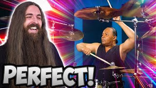 Metal Drummer Tears Up reacting to Jonathan Moffett Michael Jackson [upl. by Merari]