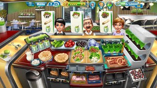 LEVEL 40  Cooking Fever  Salad Bar [upl. by Shig]