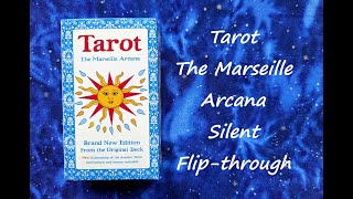 Tarot the Marseille Arcana Preloved  Silent Flipthrough [upl. by Ennayr]