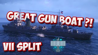 Split is a DD remover in World of Warships Legends wowslegends wows [upl. by Mimi]