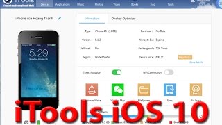 iTools iOS 10 latest version preview iTools 2016 [upl. by Ellenaej]