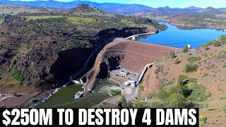 California Spends 250M to Demolish 4 Dams [upl. by Larry]