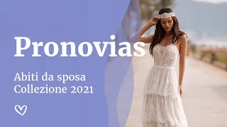 Abiti da sposa  Collezione Cruise Pronovias 2021 [upl. by Hentrich]