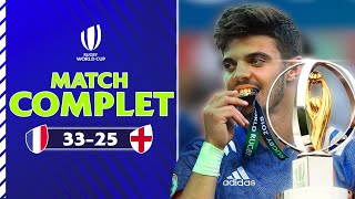 CHAMPION DU MONDE  France  Angleterre  Finale de Coupe du Monde U20 2018 [upl. by Nylaehs]