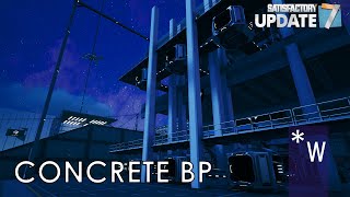 Classic Concrete Blueprint  Satisfactory [upl. by Polly]