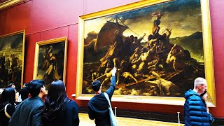 Inside The Louvre Museum Paris Mona Lisa Denon amp Sully Wing  Walking Tour 4K [upl. by Mahan780]