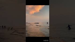 Parky sea beachChittagong chorki networkerbaire reelsvideoシ nature sea [upl. by Arleen250]