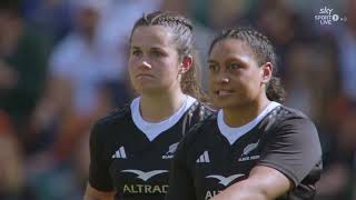 Black Ferns vs England WXV1 2024 Ko Uhia Mai [upl. by Vince480]