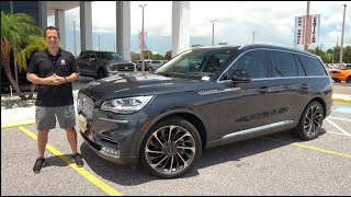 Is the Lincoln Aviator a BETTER 3row midsize luxury SUV than a 2024 Audi Q7 [upl. by Tillie]