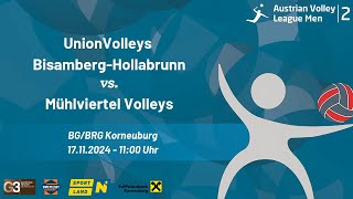 UNIONvolleys vs Mühlviertel Volleys Herren Bundesliga [upl. by Ellives154]