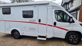 Sunlight by Dethleffs V66 van line 2 berth low profile motorhome 2021 6800 miles [upl. by Ernestine]