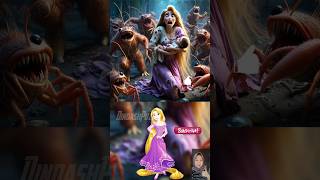 Bad experiences the Disney princesses 😱 disney princess shorts [upl. by Annawd]