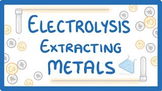 GCSE Chemistry  Electrolysis P2  Electrolysis to Extract Metals From Oxides  Explained 41 [upl. by Eilliw329]