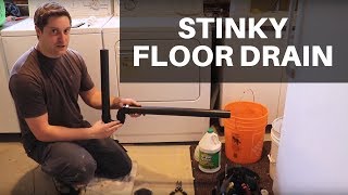 How to Fix a Stinky Floor Drain Eliminating Sewer Gases From Entering Your Home [upl. by Crystal]