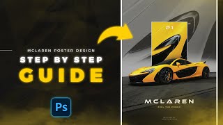 Mastering Car Poster Design StepbyStep Tutorial [upl. by Septima]