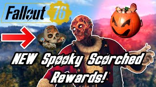 NEW Datamined Fallout 76 Spooky Scorched Event REWARDS 2024 [upl. by Eras]