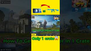 HOWTO GET M416 GLACIER IN 1 CRATE 😱 WAIT FOR END 😱🔥 shots ytshorts pubgmobile bgmi [upl. by Barbey302]