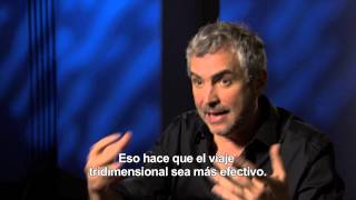 Gravity  Entrevista Alfonso Cuarón [upl. by Beitris]